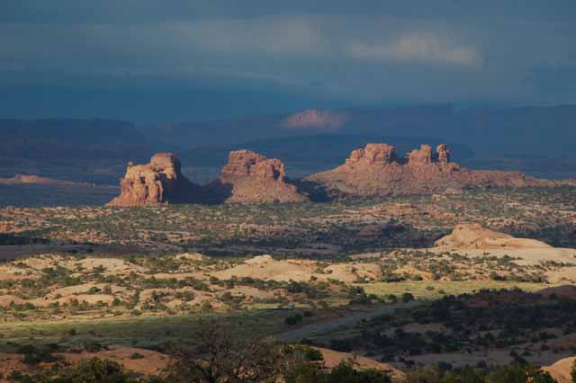 rock formations on Highway 313